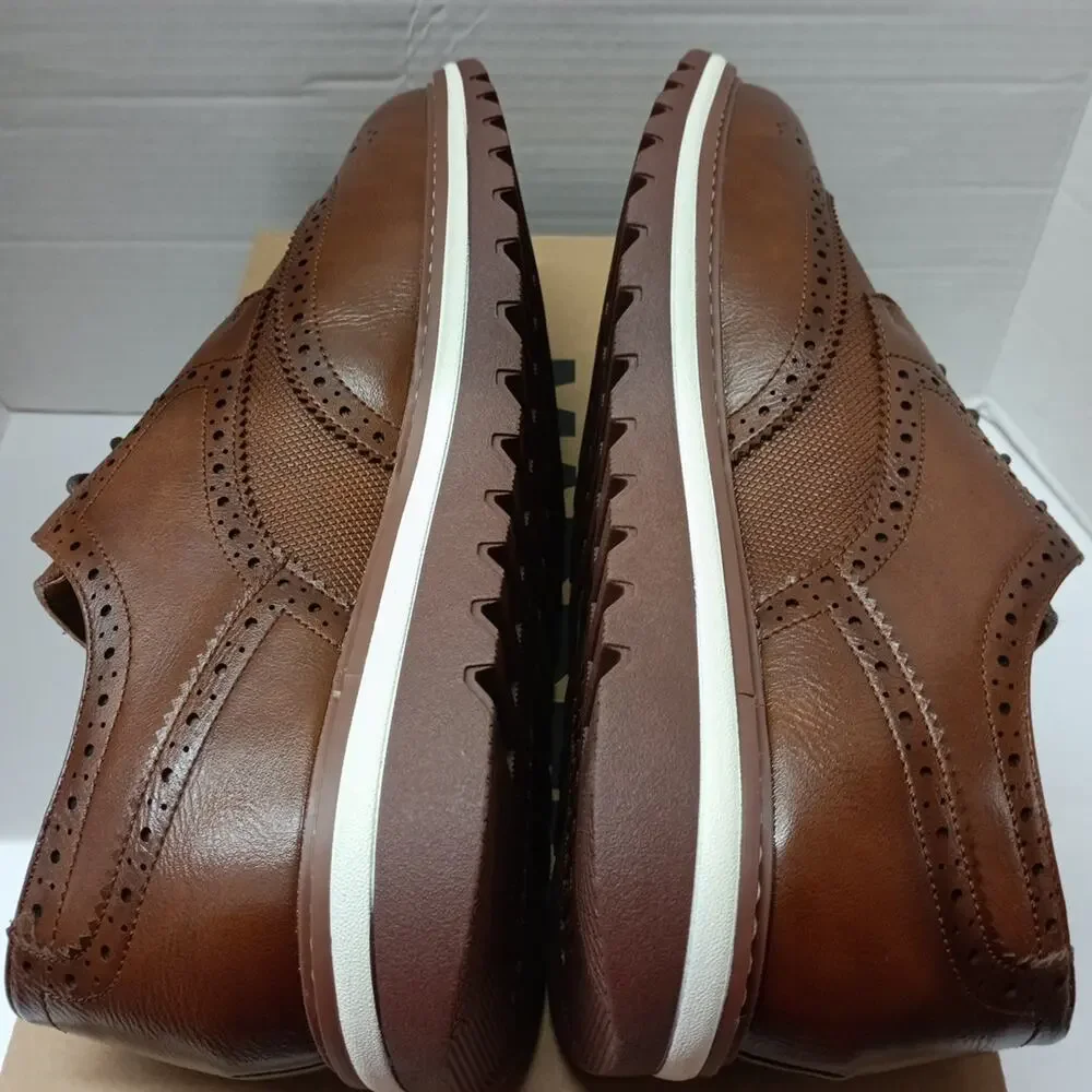 Men's Steve Madden Standalone Cognac‎ Oxford Shoes Size 11